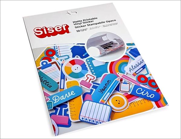 Siser Inkjet Matt White A4 - Pack of 10 sheets