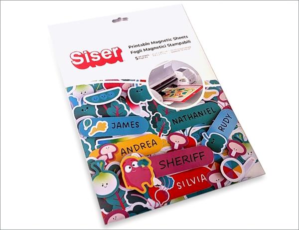 Siser Inkjet Magentic A4 - Pack of 5 sheets
