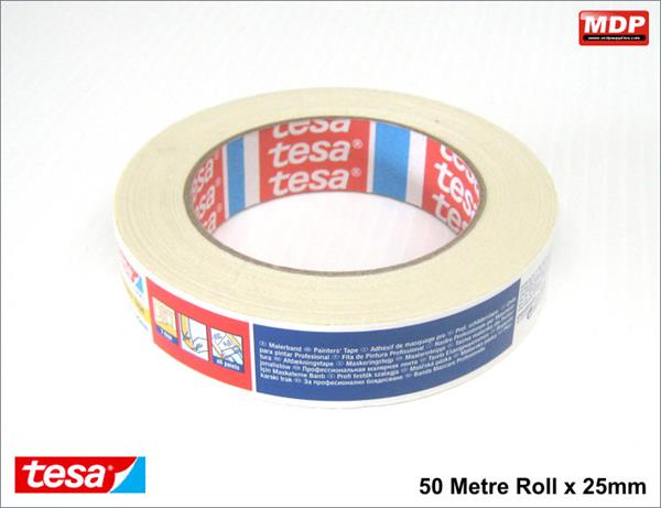 Tesa 4348 Painters Masking Tape 25mm - Single
