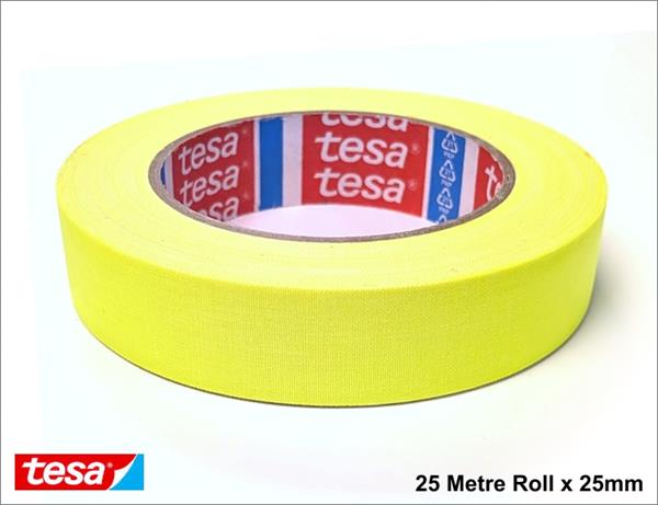Tesa 4671 Duct Tape Neon Yellow - Single