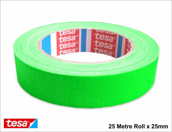 Tesa 4671 Duct Tape Neon Green - Single