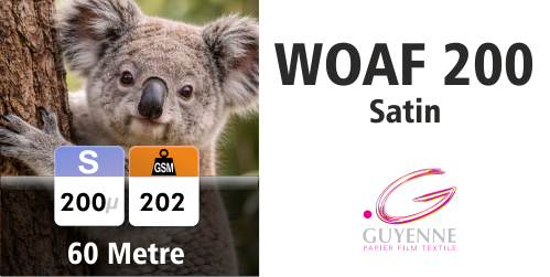 Guyenne WOAF200 Satin 200g 1372mm - 60m