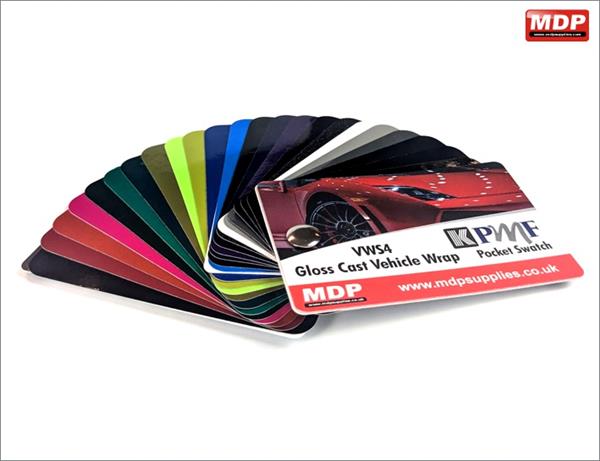 Pocket Swatch - KPMF Cast Gloss Wrap