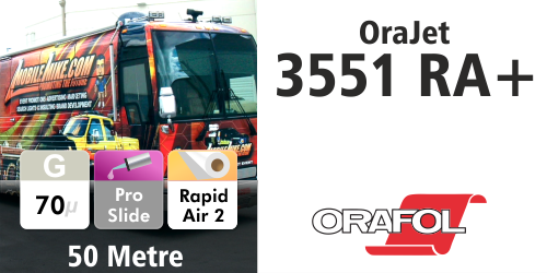 Orajet 3551RA+ ProSlide WG 1370mm - 50m