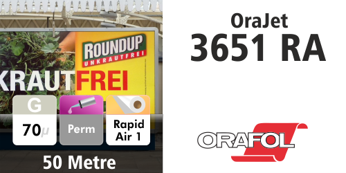 Orajet 3651 RA WG 1370mm - 50m