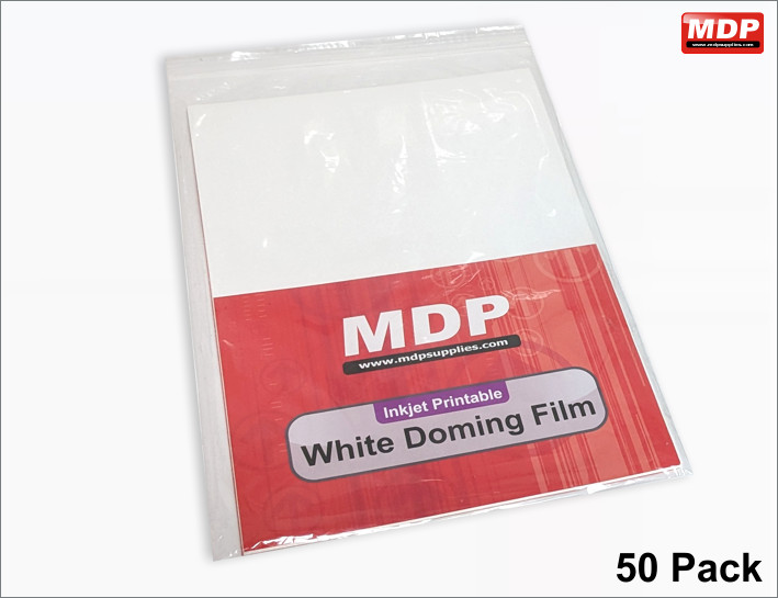 Gloss White Film 50 Pack