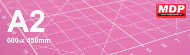 DeTape A2 Cutting Mat - Pink