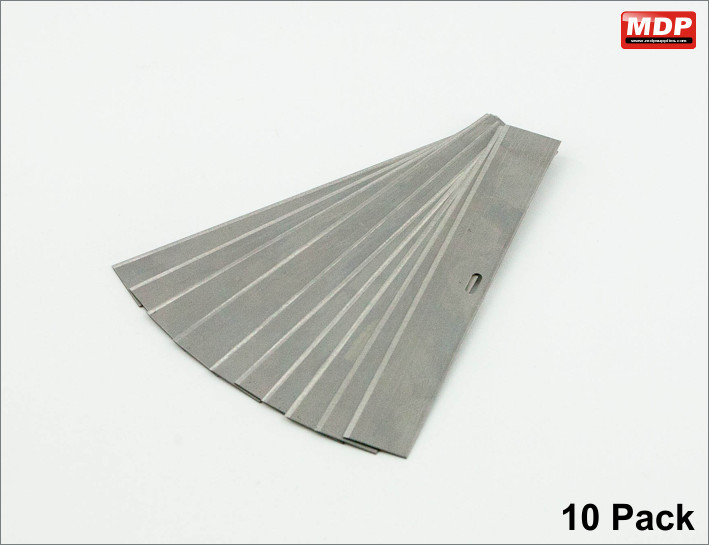 4 Inch Scraper Blades - 10 Pack